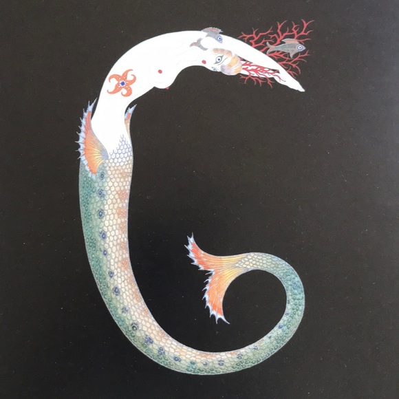 Alphabet Mermaid Print - Picture 3 of 10